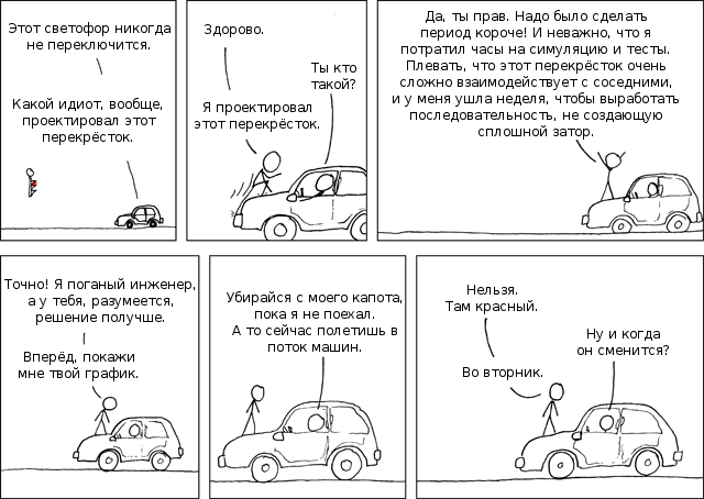 Долгий светофор