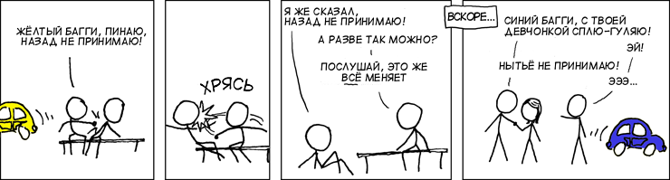 Создавая правила